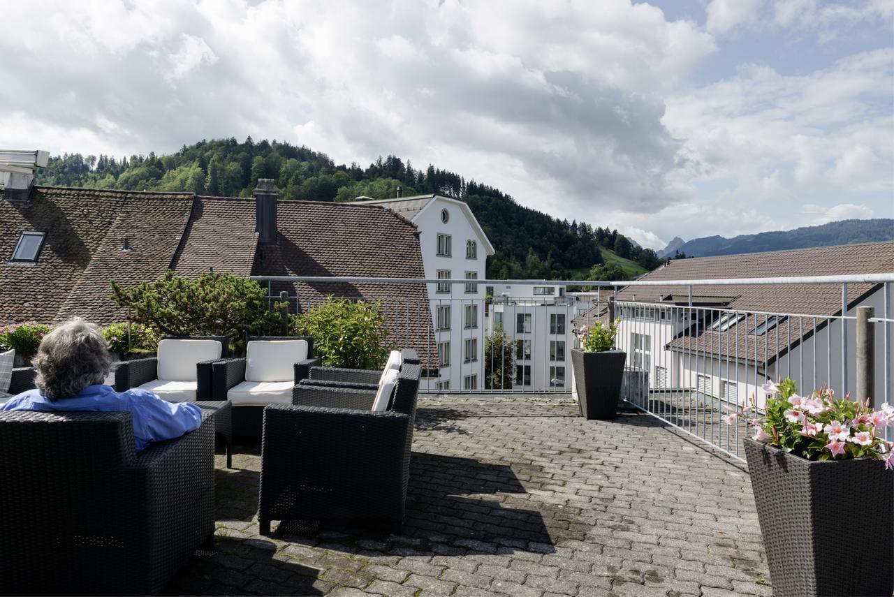 Kunsthotel Linde Garni Einsiedeln Extérieur photo